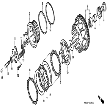 Bearing radial ball, 12x28x7 (NTN), 91001-KA4-003 , Honda